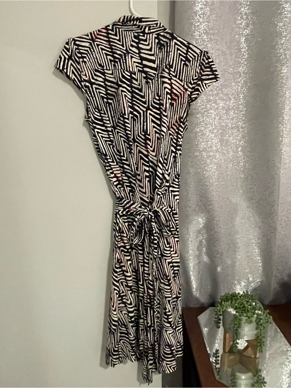 Diane von Furstenberg DVF Griffith Jersey Wrap Dress Size 10 - Picture 4 of 8